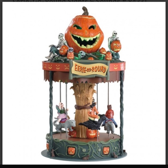 Lemax spooky town Eerie-Go-Round - Picture 1 of 5
